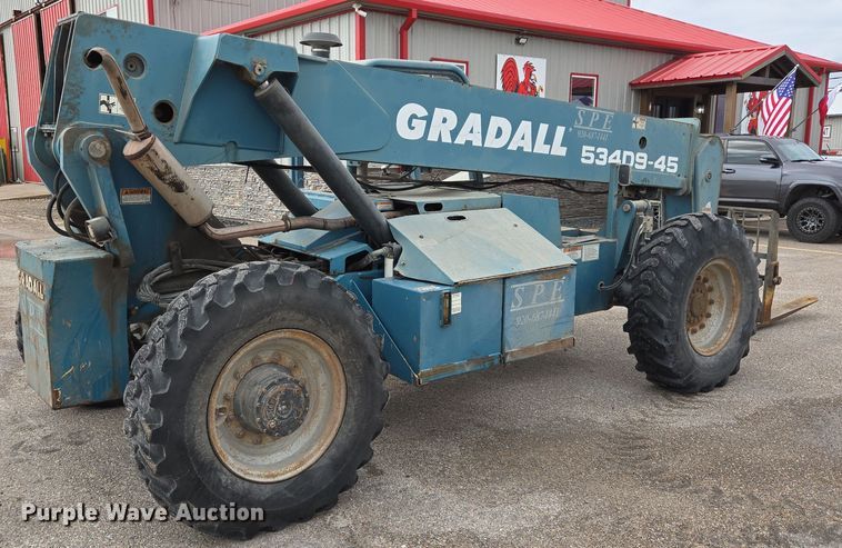 image for item DT4765 2007 Gradall 534D9-45 telehandler