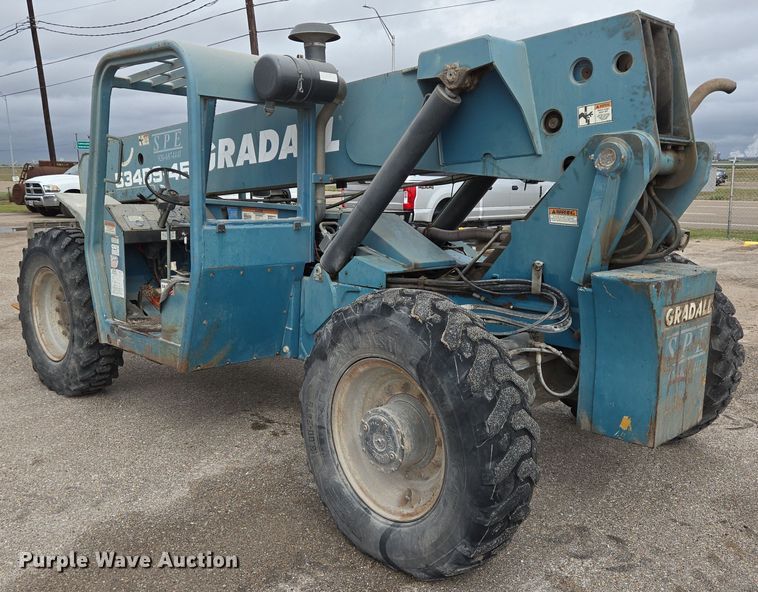 image for item DT4765 2007 Gradall 534D9-45 telehandler