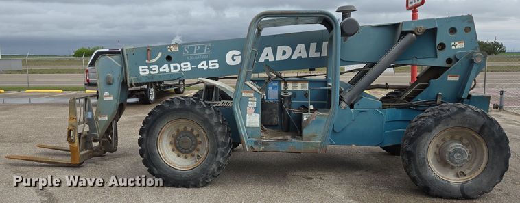 image for item DT4765 2007 Gradall 534D9-45 telehandler