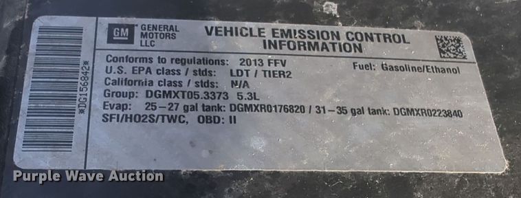 image for item DT6501 2013 GMC Sierra 1500 Crew Cab pickup truck