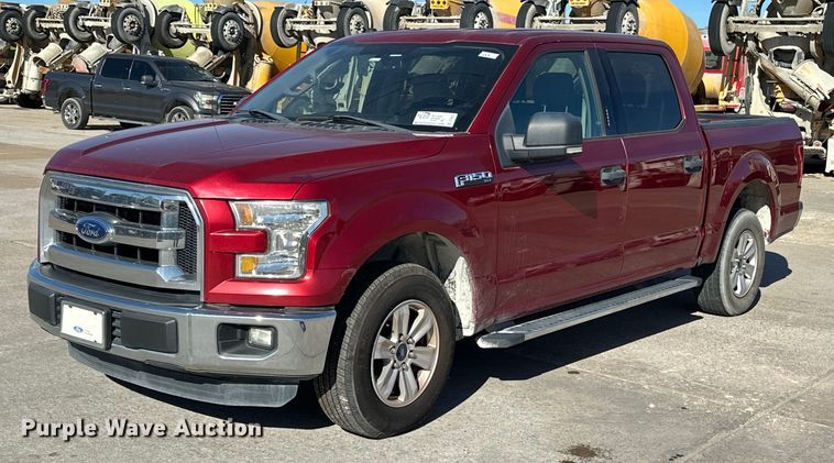 image for item DT6531 2016 Ford F150 SuperCrew pickup truck