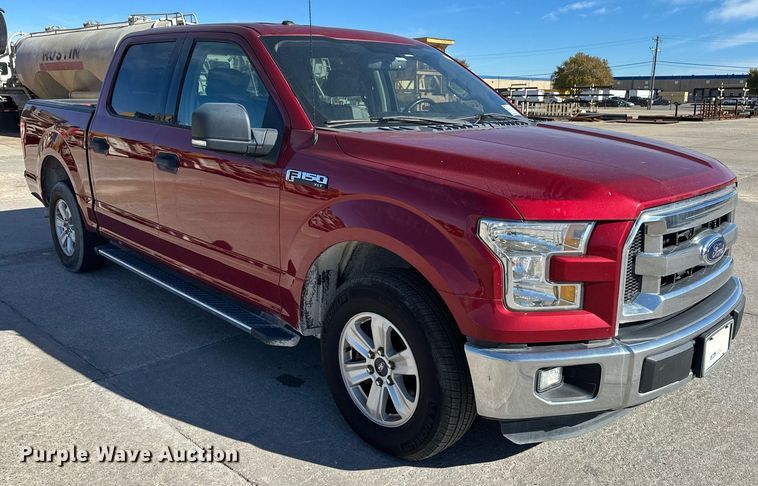 image for item DT6531 2016 Ford F150 SuperCrew pickup truck