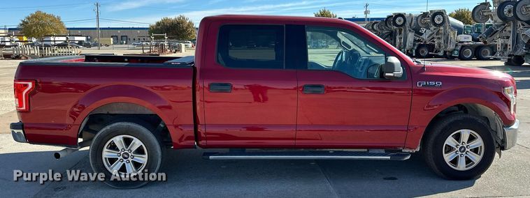 image for item DT6531 2016 Ford F150 SuperCrew pickup truck