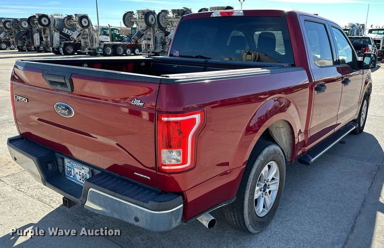image for item DT6531 2016 Ford F150 SuperCrew pickup truck