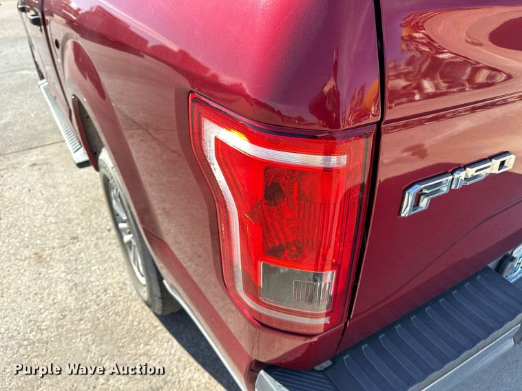 image for item DT6531 2016 Ford F150 SuperCrew pickup truck