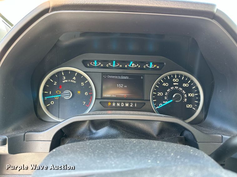 image for item DT6531 2016 Ford F150 SuperCrew pickup truck