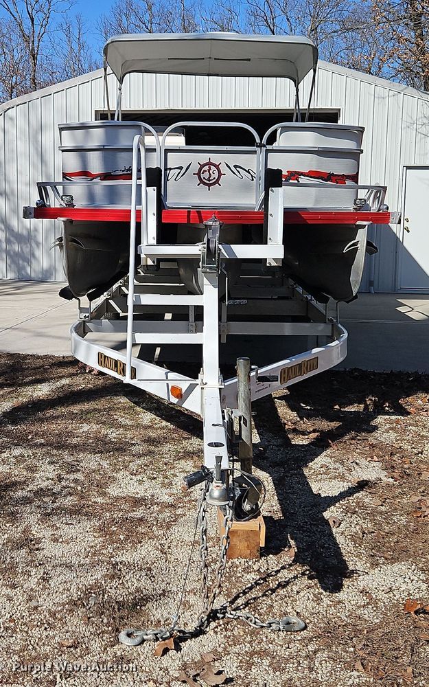 image for item DT7631 1997 Playcraft Powertoon 2600 pontoon boat