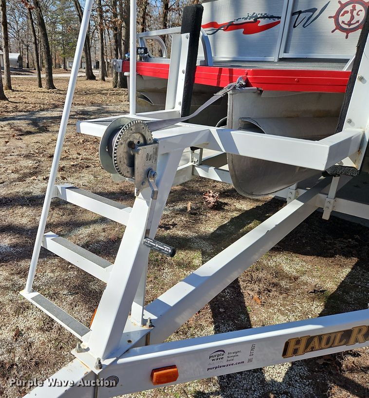 image for item DT7631 1997 Playcraft Powertoon 2600 pontoon boat