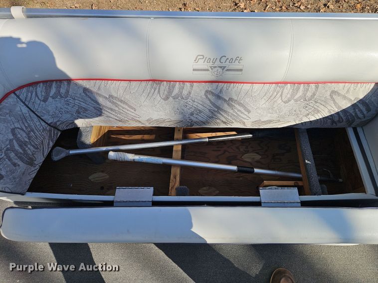 image for item DT7631 1997 Playcraft Powertoon 2600 pontoon boat