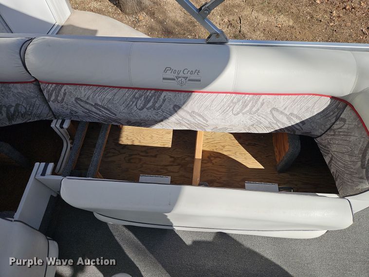 image for item DT7631 1997 Playcraft Powertoon 2600 pontoon boat