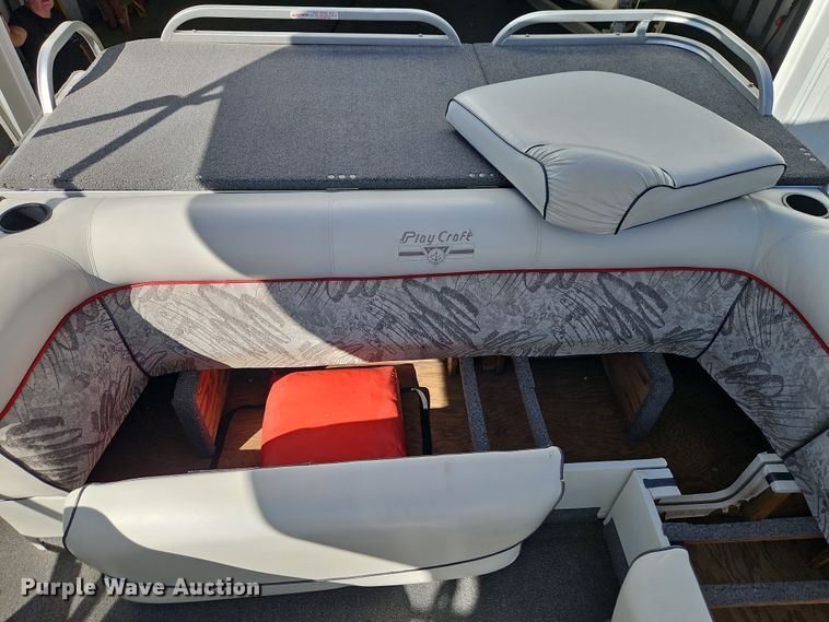 image for item DT7631 1997 Playcraft Powertoon 2600 pontoon boat