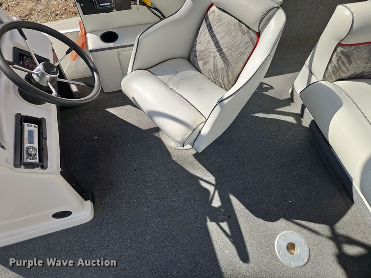 image for item DT7631 1997 Playcraft Powertoon 2600 pontoon boat