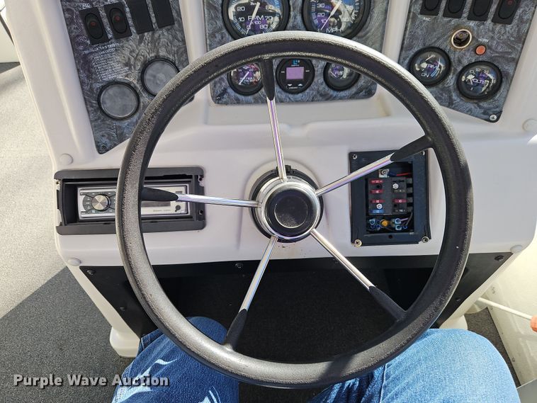 image for item DT7631 1997 Playcraft Powertoon 2600 pontoon boat