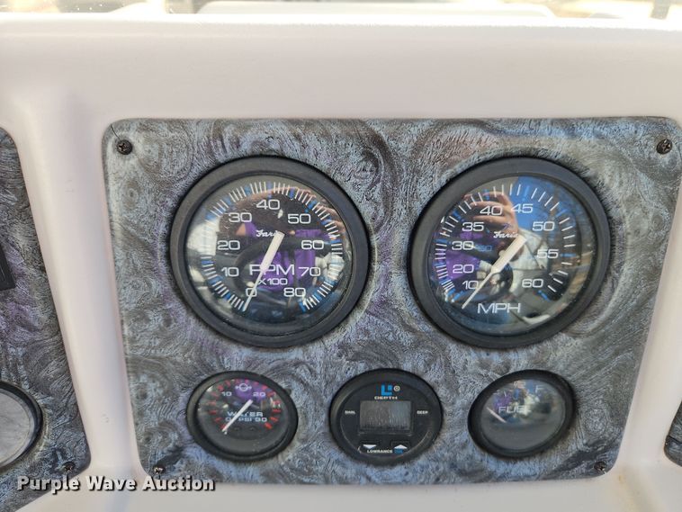 image for item DT7631 1997 Playcraft Powertoon 2600 pontoon boat