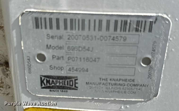 image for item DU3381 Knapheide 696D54J utility bed