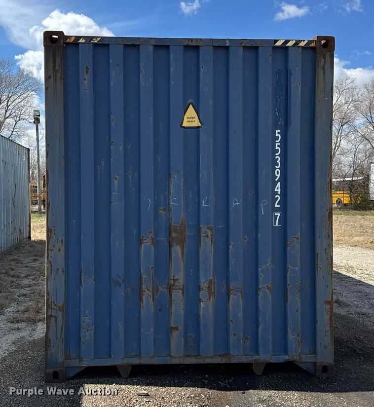 image for item DU3423 2007 CIVET shipping container
