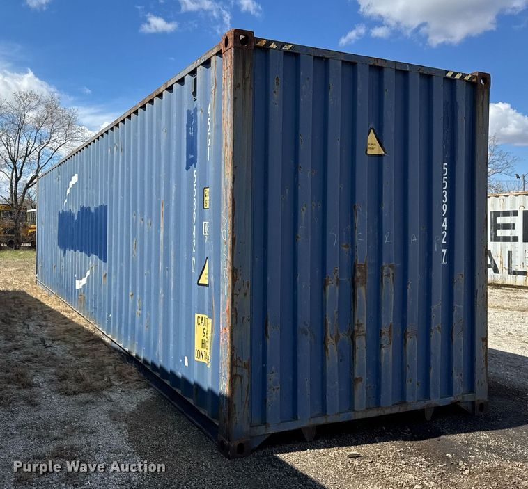 image for item DU3423 2007 CIVET shipping container