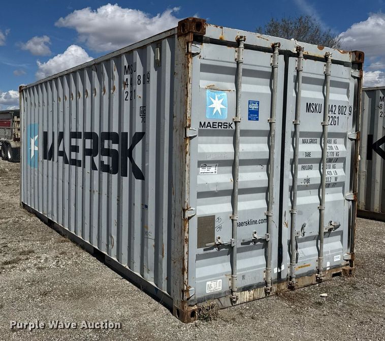 image for item DU3424 2007 CIMC shipping container