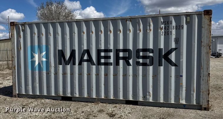 image for item DU3424 2007 CIMC shipping container