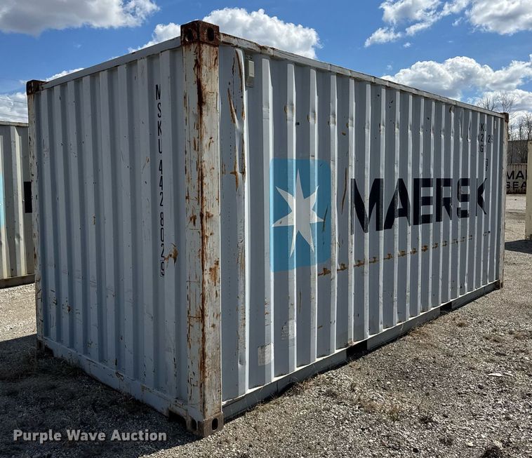 image for item DU3424 2007 CIMC shipping container