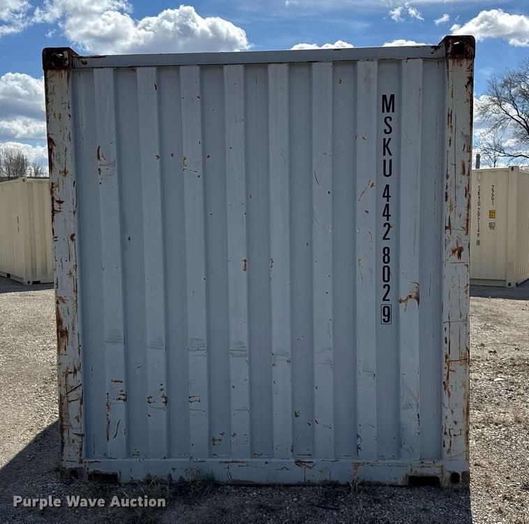 image for item DU3424 2007 CIMC shipping container