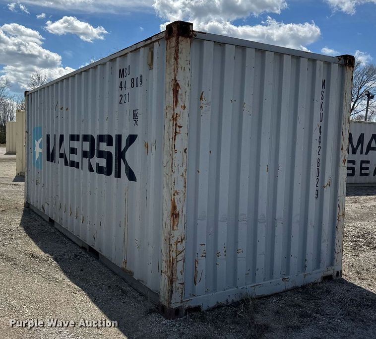 image for item DU3424 2007 CIMC shipping container