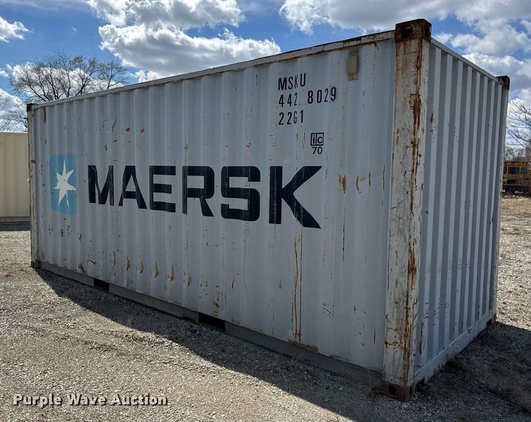 image for item DU3424 2007 CIMC shipping container