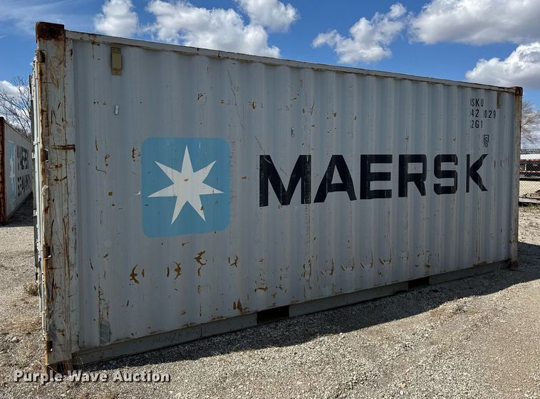 image for item DU3424 2007 CIMC shipping container