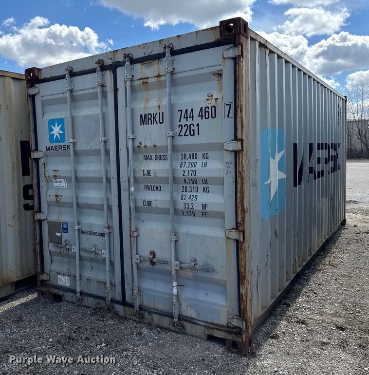 image for item DU3425 2011 CIMC shipping container 