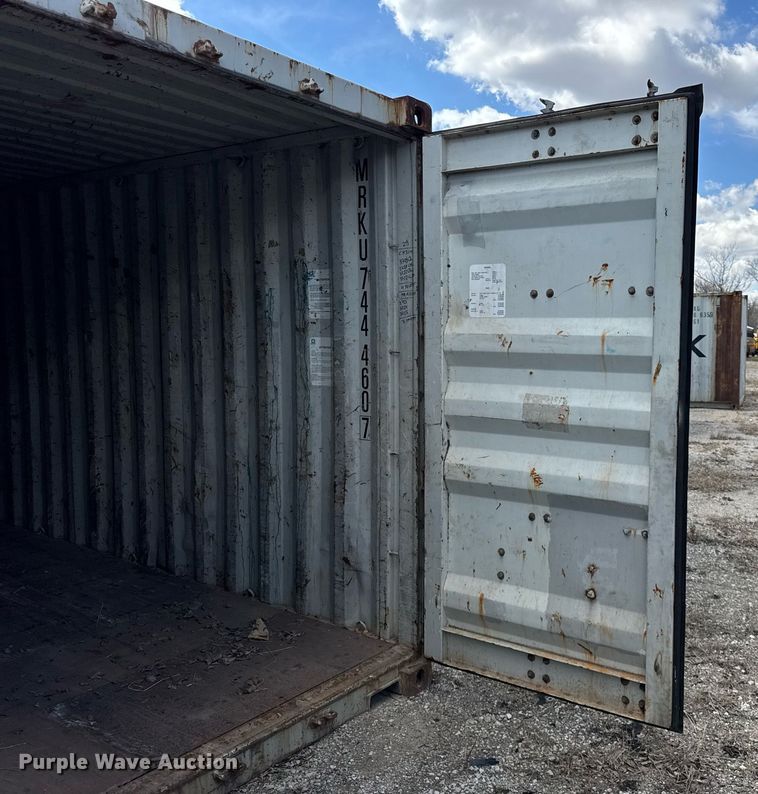 image for item DU3425 2011 CIMC shipping container 