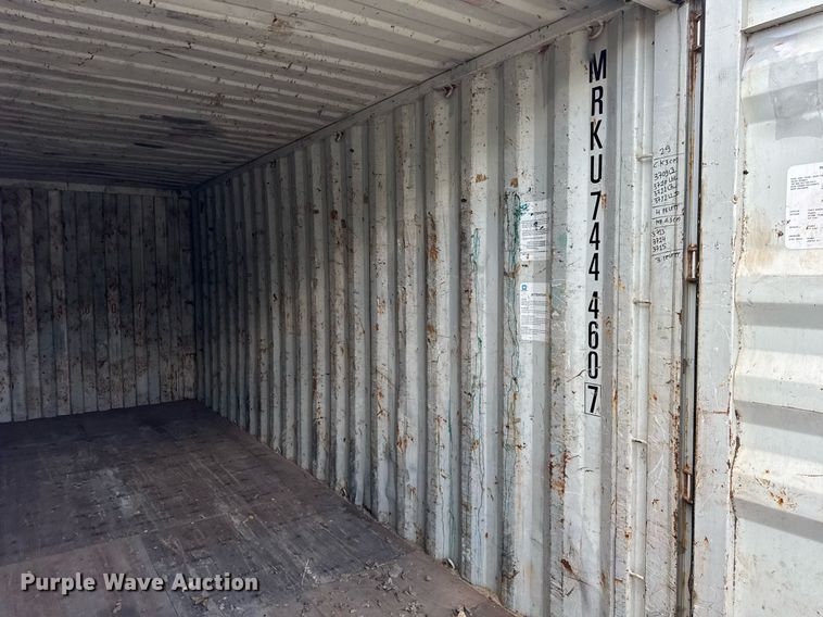 image for item DU3425 2011 CIMC shipping container 