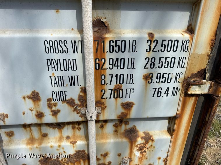 image for item DU3426 2004 Xiamen Pacific shipping container