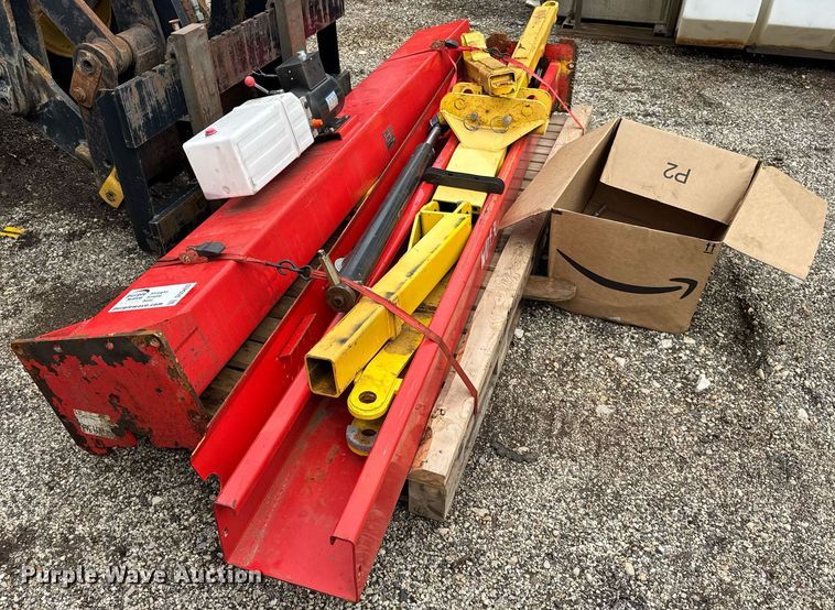 image for item DU3433 2022 Agrotk ATK B-1000 two post automotive lift 