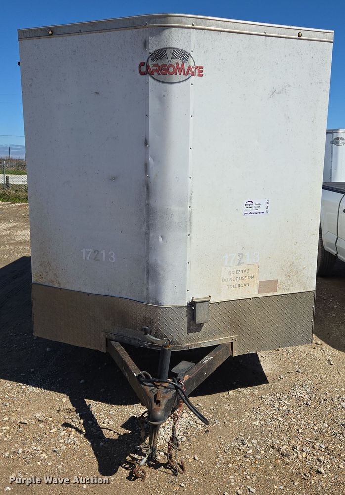 image for item DV1282 2018 Forest River enclosed cargo trailer