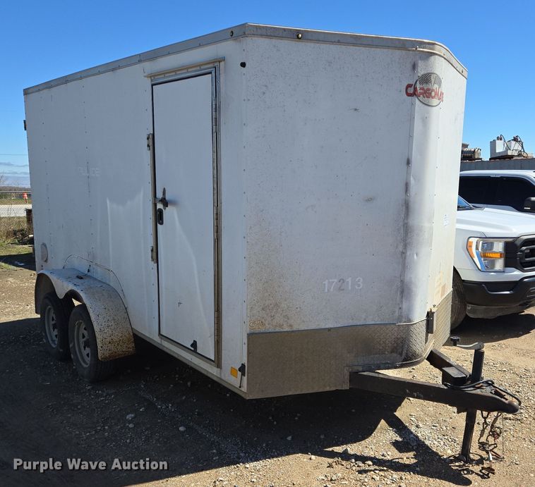 image for item DV1282 2018 Forest River enclosed cargo trailer