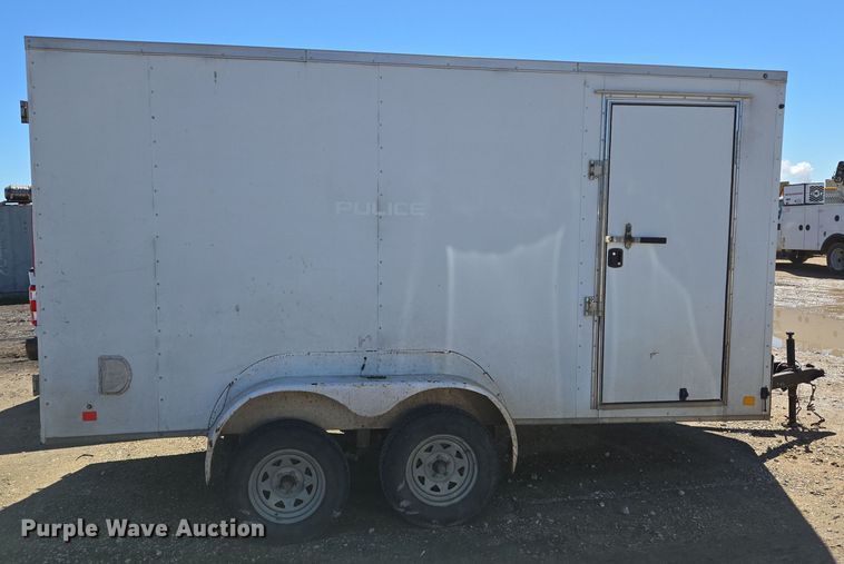 image for item DV1282 2018 Forest River enclosed cargo trailer