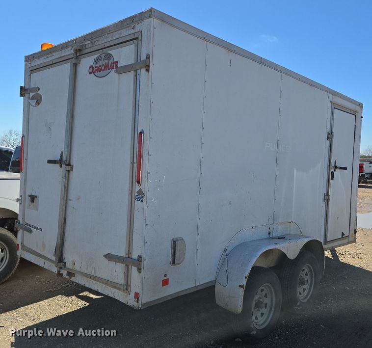 image for item DV1282 2018 Forest River enclosed cargo trailer