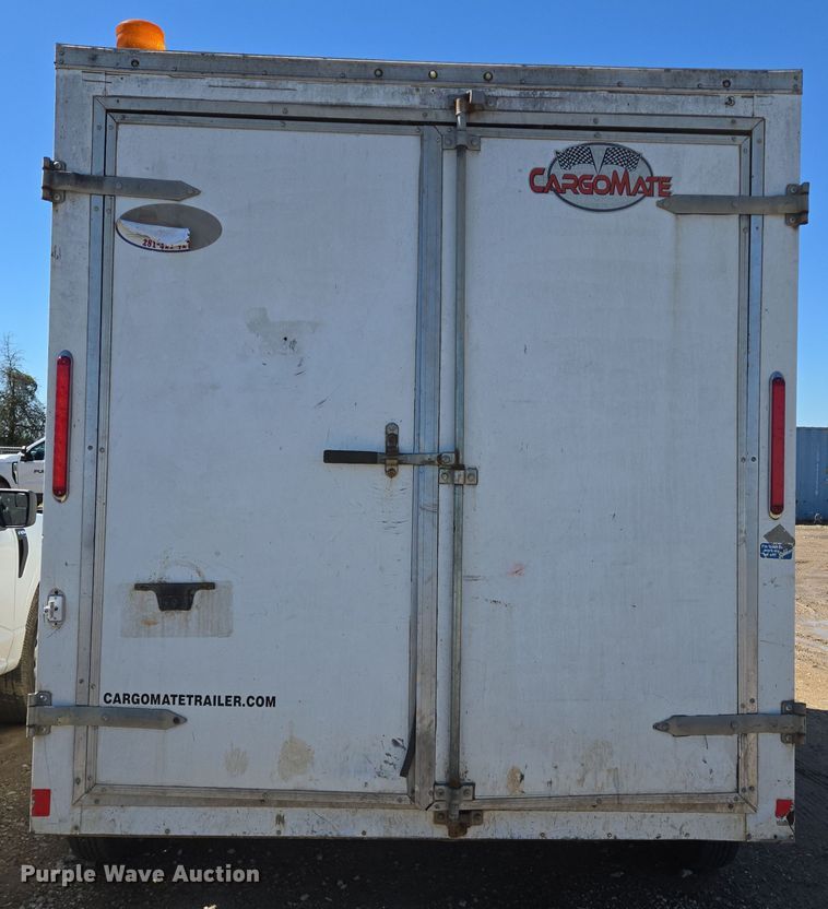 image for item DV1282 2018 Forest River enclosed cargo trailer