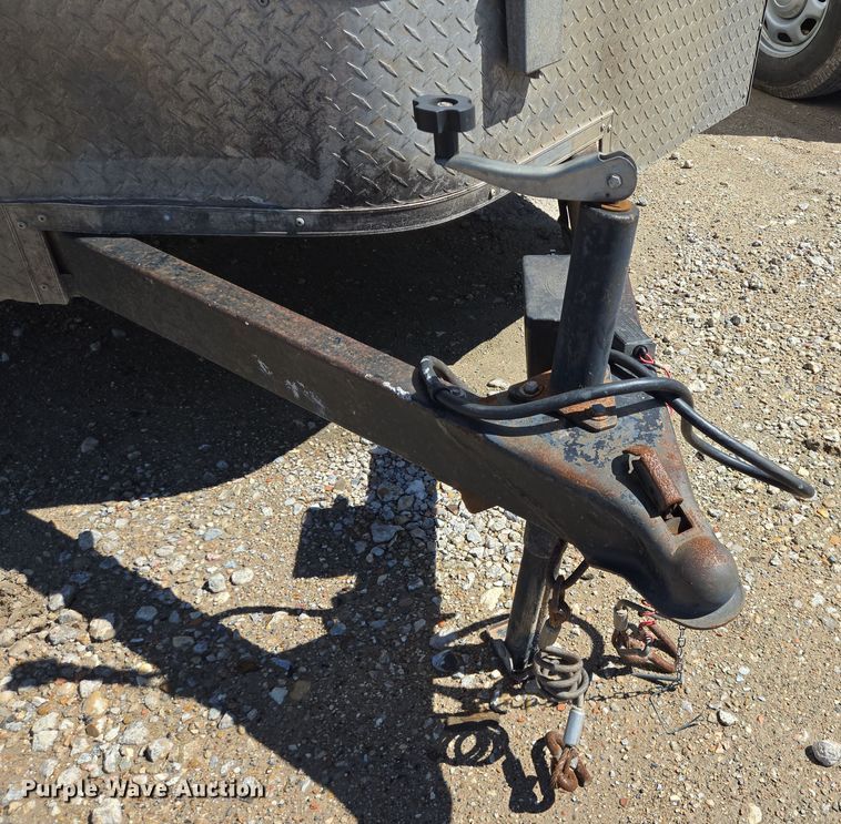 image for item DV1282 2018 Forest River enclosed cargo trailer