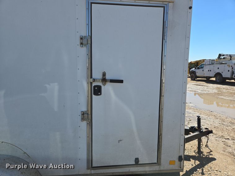 image for item DV1282 2018 Forest River enclosed cargo trailer
