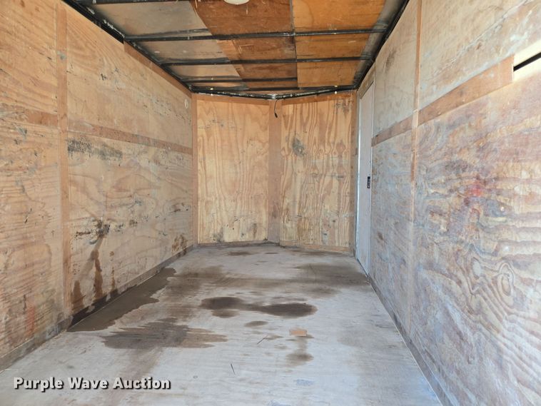 image for item DV1282 2018 Forest River enclosed cargo trailer