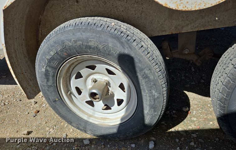 image for item DV1282 2018 Forest River enclosed cargo trailer