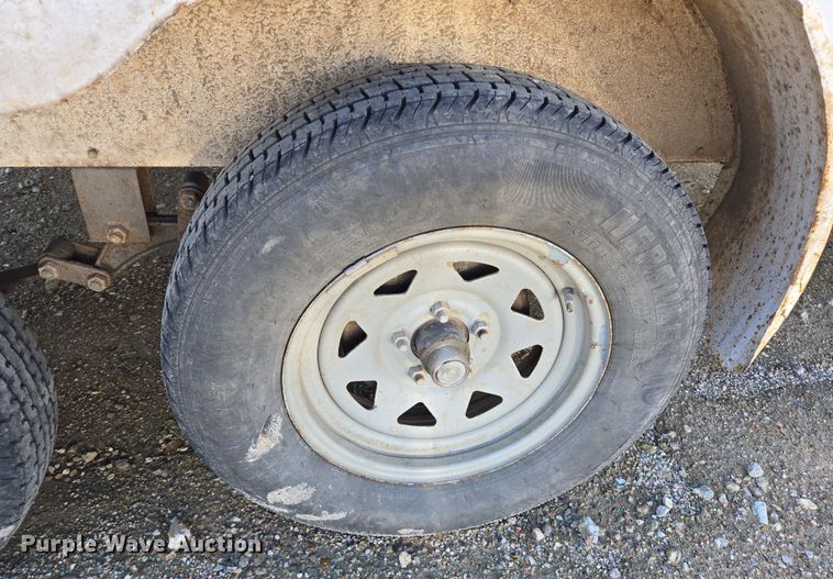 image for item DV1282 2018 Forest River enclosed cargo trailer