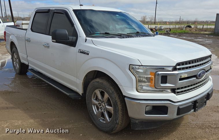 image for item DV1283 2018 Ford F150 XLT SuperCrew pickup truck