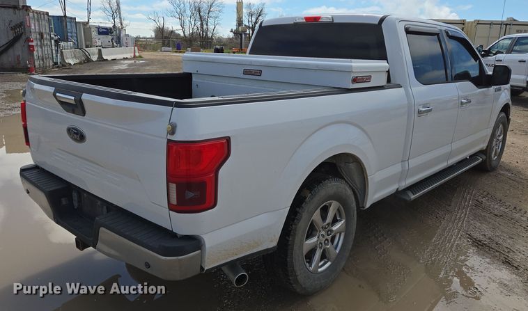 image for item DV1283 2018 Ford F150 XLT SuperCrew pickup truck