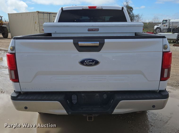 image for item DV1283 2018 Ford F150 XLT SuperCrew pickup truck