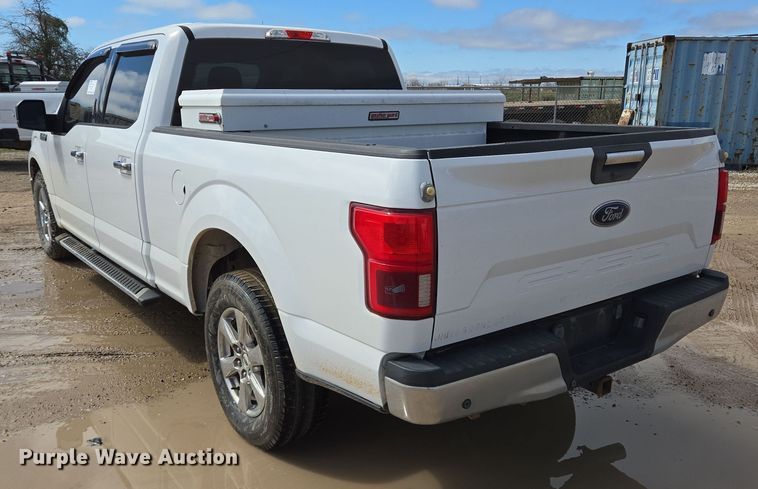 image for item DV1283 2018 Ford F150 XLT SuperCrew pickup truck