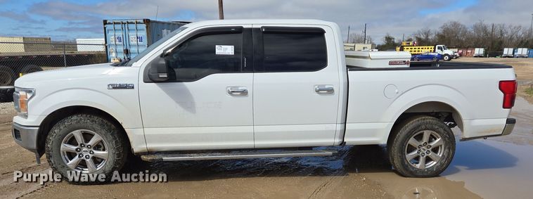 image for item DV1283 2018 Ford F150 XLT SuperCrew pickup truck