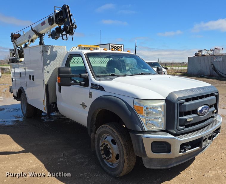 image for item DV1284 2015 Ford F550 Super Duty XL utility / service truck