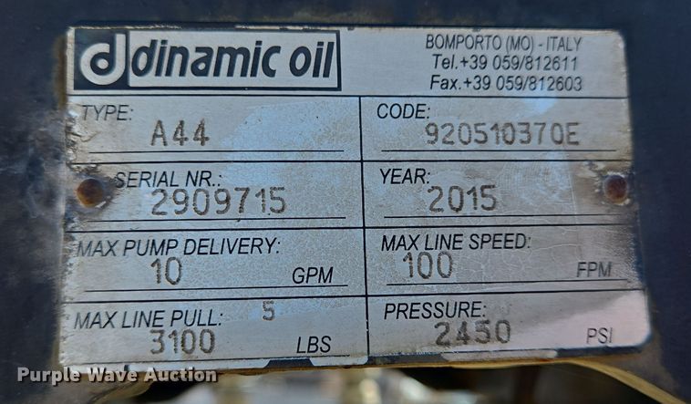 image for item DV1284 2015 Ford F550 Super Duty XL utility / service truck